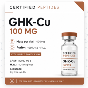 GHK-Cu Copper Tripeptide Complex, 100 mg product card