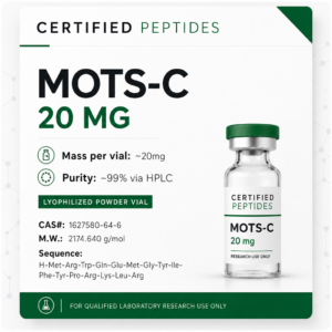 MOTS-C, 20 mg — research material